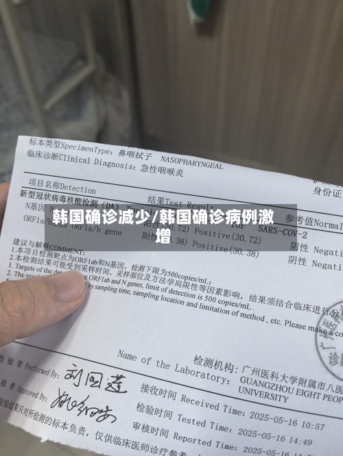 韩国确诊减少/韩国确诊病例激增