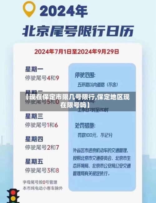 【现在保定市限几号限行,保定地区现在限号吗】-第2张图片