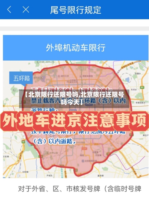 【北京限行还限号吗,北京限行还限号吗今天】-第3张图片