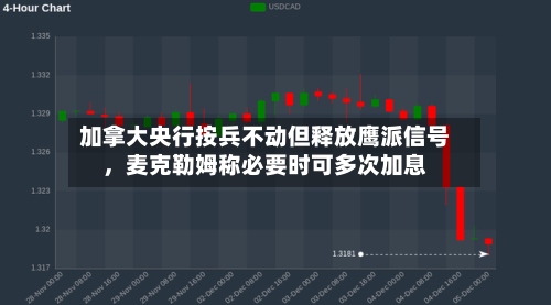 加拿大央行按兵不动但释放鹰派信号，麦克勒姆称必要时可多次加息-第3张图片