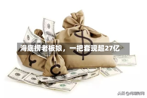 海底捞老板娘，一把套现超27亿-第3张图片