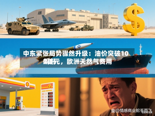 中东紧张局势骤然升级：油价突破100美元	，欧洲天然气费用飙升-第1张图片