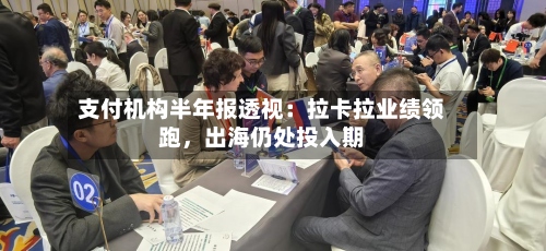 支付机构半年报透视：拉卡拉业绩领跑，出海仍处投入期