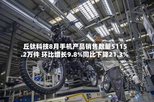 丘钛科技8月手机产品销售数量5115.2万件 环比增长9.8%同比下降21.3%-第2张图片