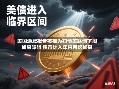 美国通胀报告被视为扫清美联储下周加息障碍 债市计入年内两次加息-第2张图片