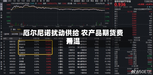 厄尔尼诺扰动供给 农产品期货费用
升温-第3张图片