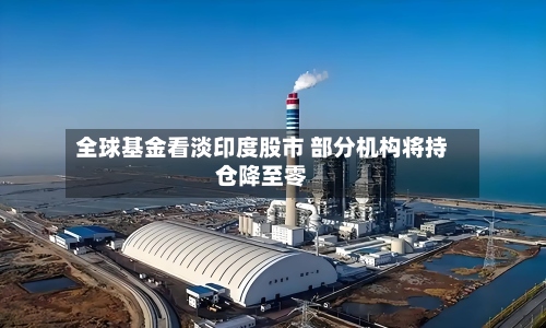 全球基金看淡印度股市 部分机构将持仓降至零-第2张图片