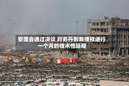 安理会通过决议 对苏丹制裁授权进行一个月的技术性延期-第1张图片