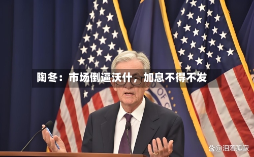 陶冬：市场倒逼沃什，加息不得不发-第2张图片