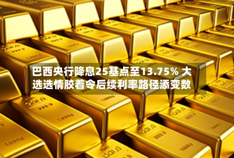 巴西央行降息25基点至13.75% 大选选情胶着令后续利率路径添变数-第2张图片