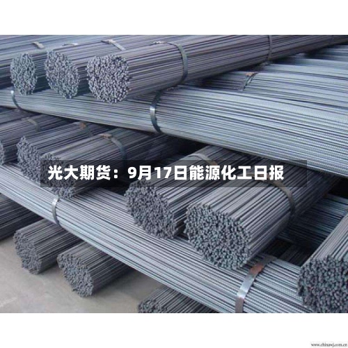 光大期货：9月17日能源化工日报-第2张图片