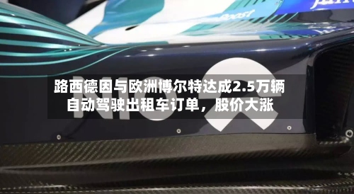 路西德因与欧洲博尔特达成2.5万辆自动驾驶出租车订单	，股价大涨-第2张图片