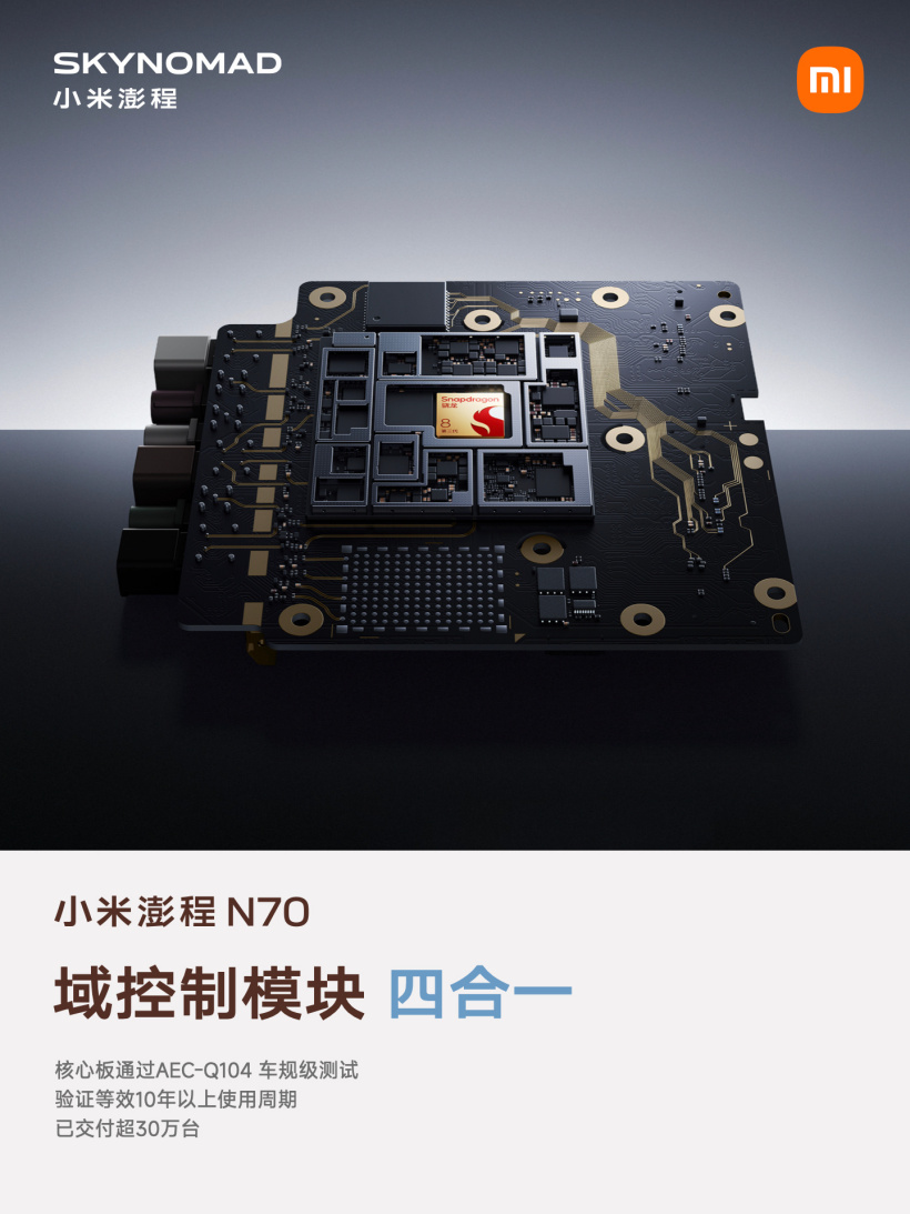 小米澎程 N70 生态产品公布：智能表盘 2、磁吸碰碰贴	、车载公网对讲机等