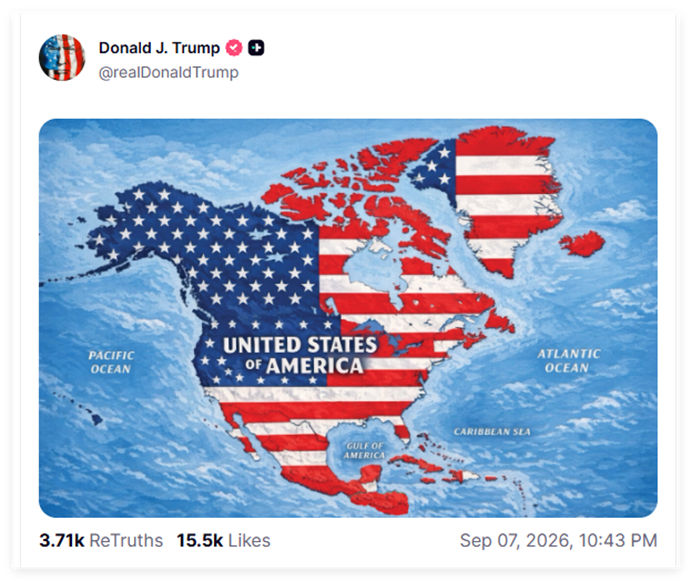 20个主权国家	，被“划入”美国版图！