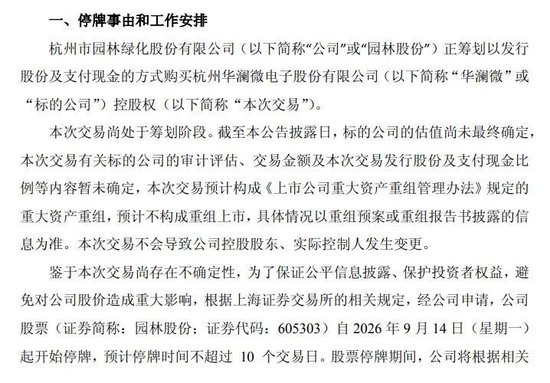 3家A股公司	，筹划重大资产重组