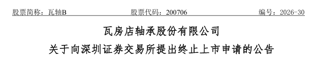 200706，拟主动终止上市